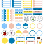 99 Free Theme Park Planner Stickers: Perfect For Disney Within Disney Planner Stickers Free Printable