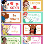 Free Disney Princess Printable Crafts: Stickers, Notes, Bookmarks In Printable Stickers Disney Funny