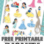 Free Printable Disney Princess Planner Stickers For Happy Planner For Free Printable Disney Stickers For Scrapbooking