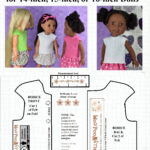 Free #Sewing Pattern For A #Felt Shirt To Fit 14 Inch, 15 Inch Inside Free Printable Doll Clothes Patterns Wellie Wishers