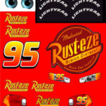 Lightning Mcqueen Decals   7 Free Pdf Printables | Printablee With Regard To Free Printable Disney Cars Stickers