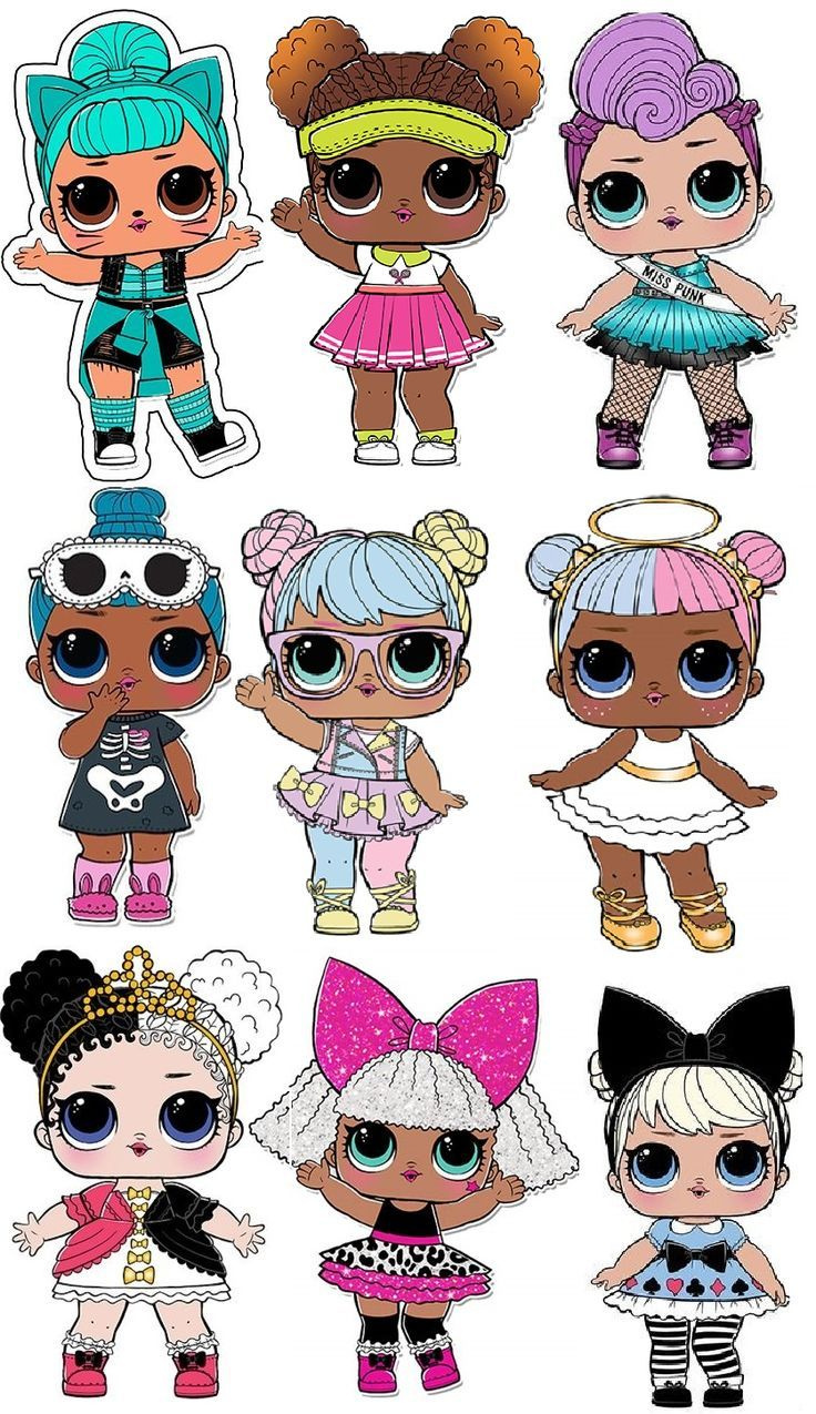 Pinsandra Tavares On Lol | Lol Dolls, Lol Doll Cake, Girly for Free Printable Disney Stickers Desi Bebek