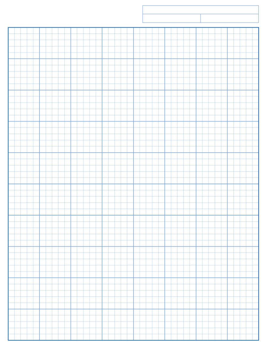 10 Free Printable Graph Paper Templates (Docs) intended for Free Graph Paper Printable