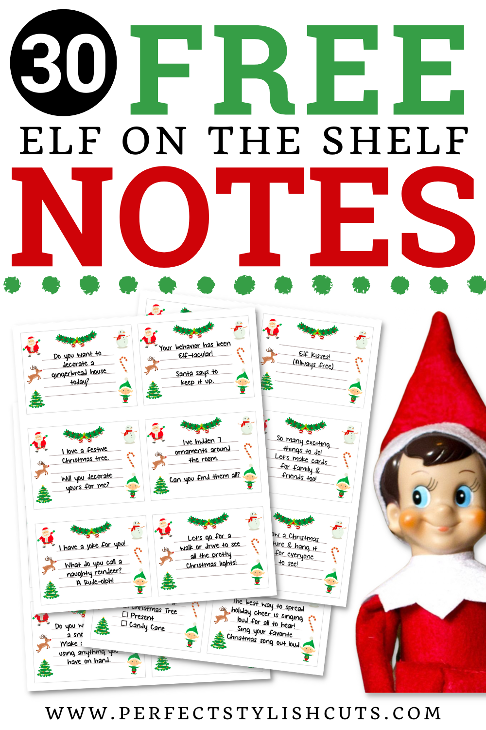 30 Free Elf On The Shelf Printable Notes throughout Free Elf On The Shelf Printables