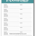 7 Free Printable Password Keeper Printables To Download Instantly Pertaining To Printable Password Log App Free Download