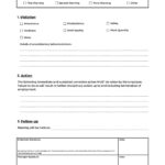 Employee Disciplinary Notice, Employee Disciplinary Notice Form Within Free Church Discipline Forms Printable