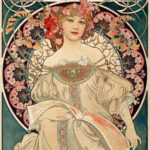 F. Champenois, Alfons Mucha | Reproductions Of Famous Paintings Throughout Old Mucha Prints Printable Free