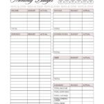 Free And Customizable Budget Templates Inside Free Printable Budget Sheets