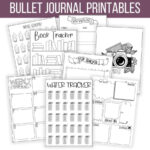 Free Bullet Journal Printables | Masha Plans In Free Printable Bullet Journal Book Journal