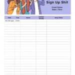 Free Karaoke Sign Up Sheet Template For Google Docs In Free Printable Karaoke List Templates