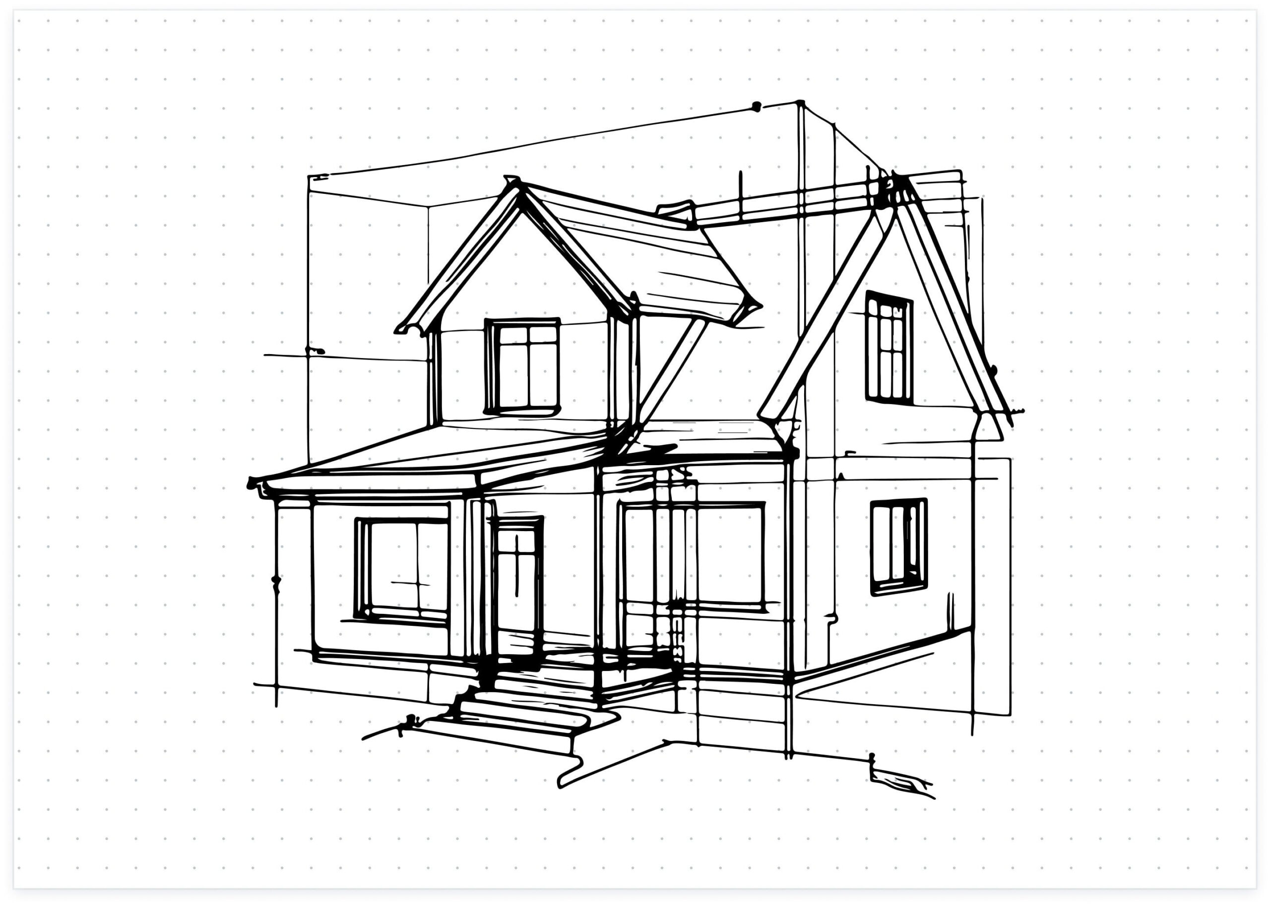 Free Online House Plan Creator | Canva regarding Free Home Printable Blueprint Designer