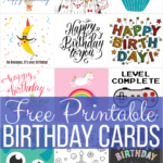 Free Printable Birthday Cards For Everyone In Printable Birthday Cards Free