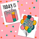 Free Printable Birthday Cards   Pineapple Paper Co. With Regard To Free Printable Birthday Cards