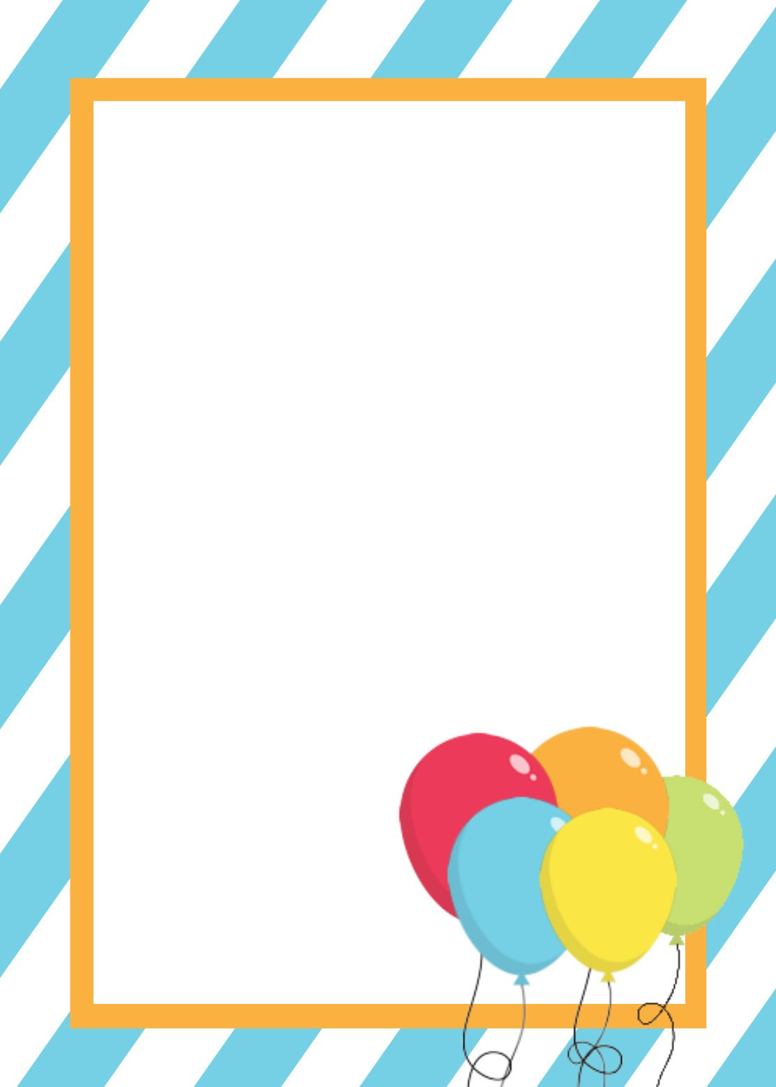 Free Printable Birthday Invitation Templates with Free Printable Birthday Invitations