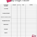 Free Printable Budget Templates | Simply Love Printables Intended For Free Printable Budget Worksheets