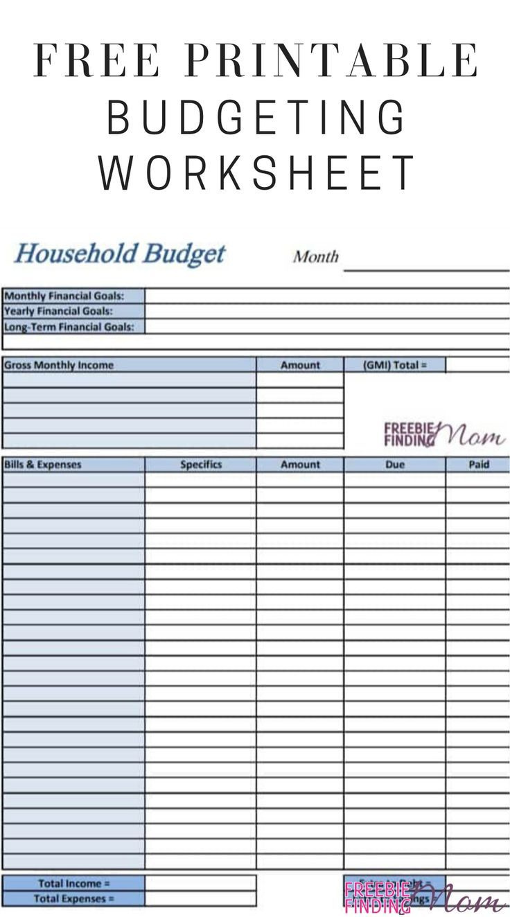 Free Printable Budget Worksheet within Blank Free Printable Low Income Budget Beginner Printable Budget Worksheet