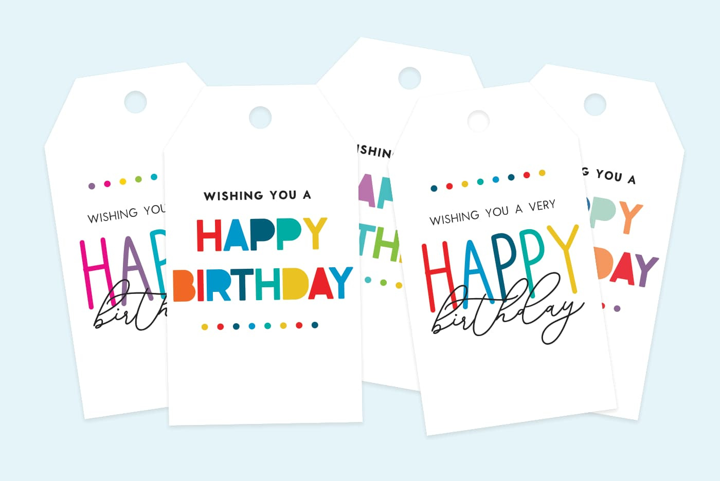 Free Printable Happy Birthday Gift Tags - Favorite Printables throughout Free Printable Girls Birthday Gift Tags