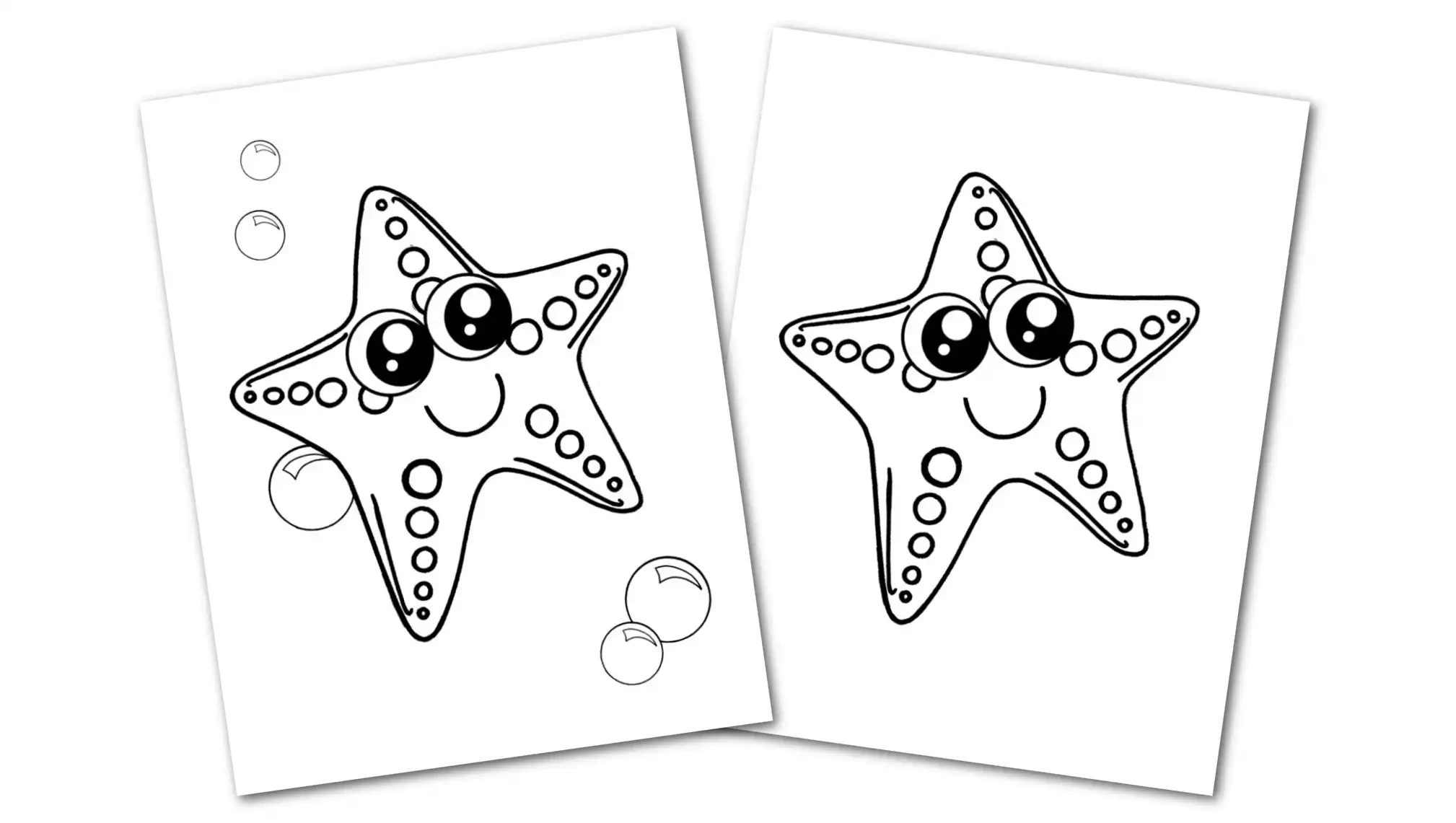 Free Printable Starfish Coloring Page - Simple Mom Project pertaining to Free Printable Colouring Pages Of A Starfish