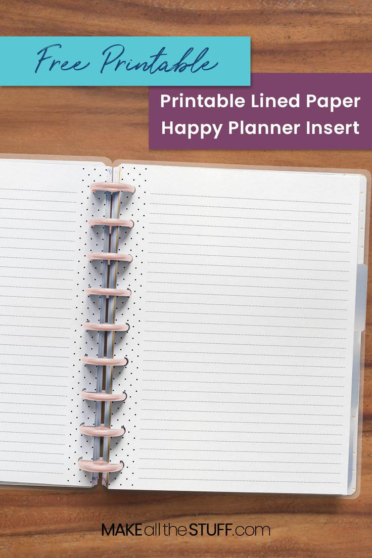 Happy Planner Notes Printable Free, Mini Happy Planner Printables regarding Happy Planner Printables Free Mini Size