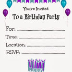 It'S A Princess Thing: Free Printable Birthday Invitations For Kids Inside Free Printable Birthday Invitations