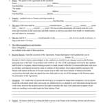 Printable Basic Rental Agreement   Fill Online, Printable With Free Printable Basic Rental Agreement