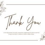 Printable, Customizable Thank You Card Templates | Canva Pertaining To Free Printable Thank You Cards