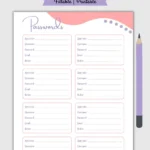 Printable Password Log   Fillable [Pdf] Within Printable Password Log App Free