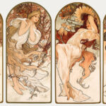 The Seasons (1897)Alphonse Maria Mucha. Original From … | Flickr In Alphonso Mucha Free Downloads Prints Printable Free