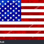 United States America Flag On Grunge Stock Vector (Royalty Free With Regard To Free Printable Flag Background High Resolution American Flag