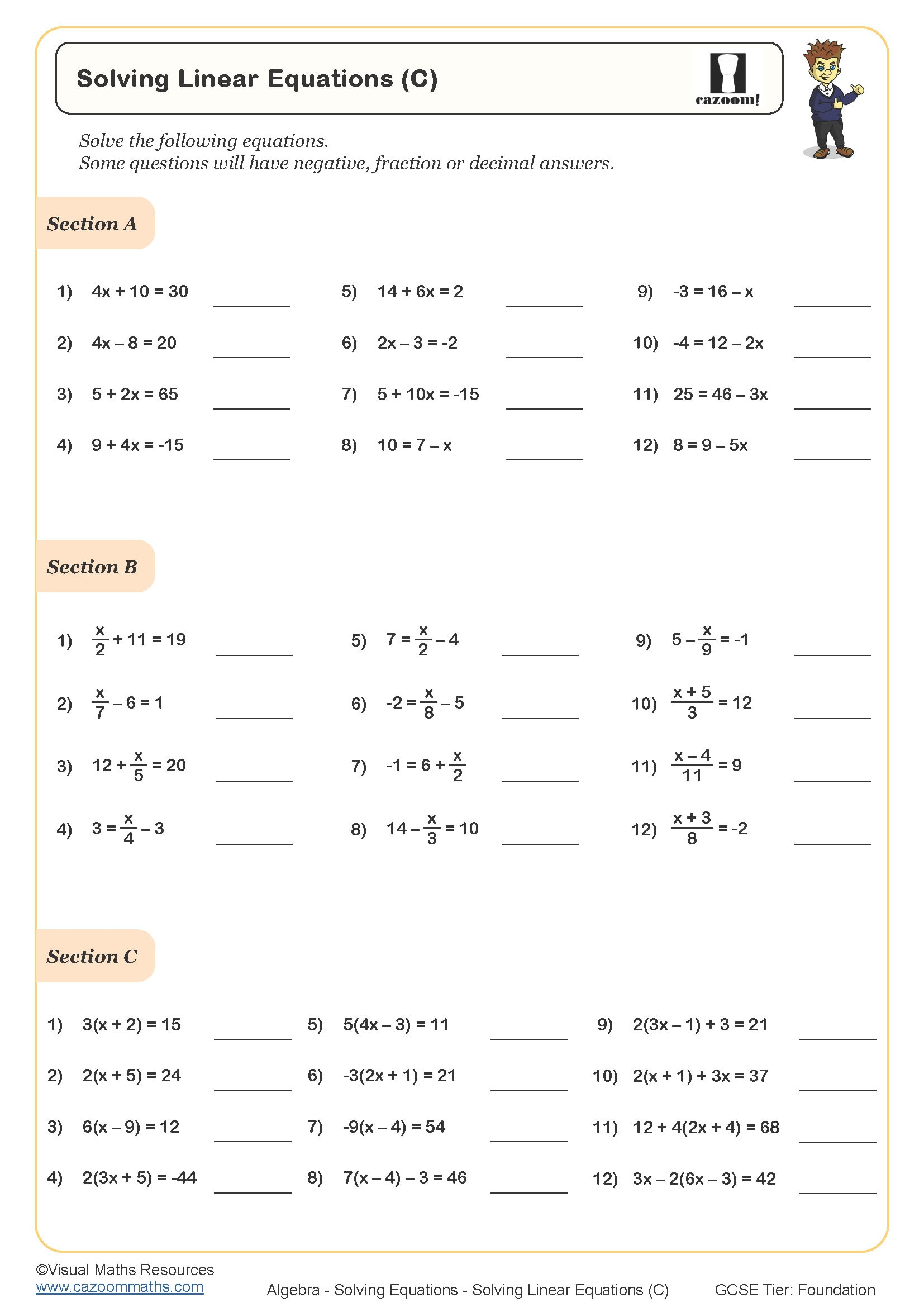 Year 9 Maths Worksheets | Printable Maths Worksheets pertaining to Free Printable 9 Years Old Maths Worksheet